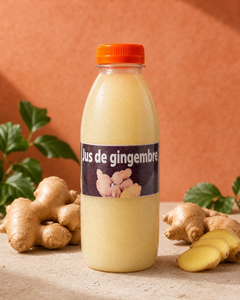 photo produit jus de gingembre
